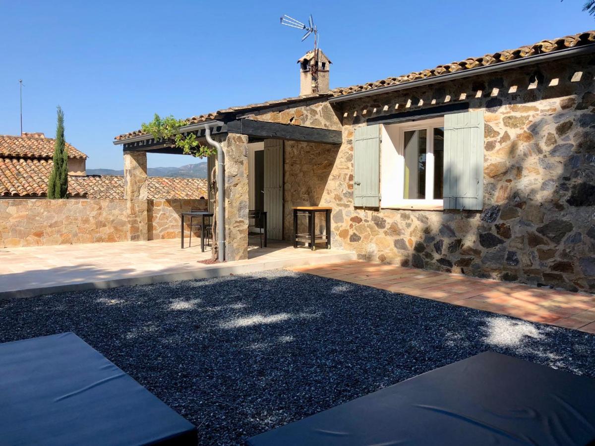 Les Aurochs Bed and Breakfast Grimaud Exteriör bild